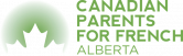 Canadian Parents for French – Alberta Logo